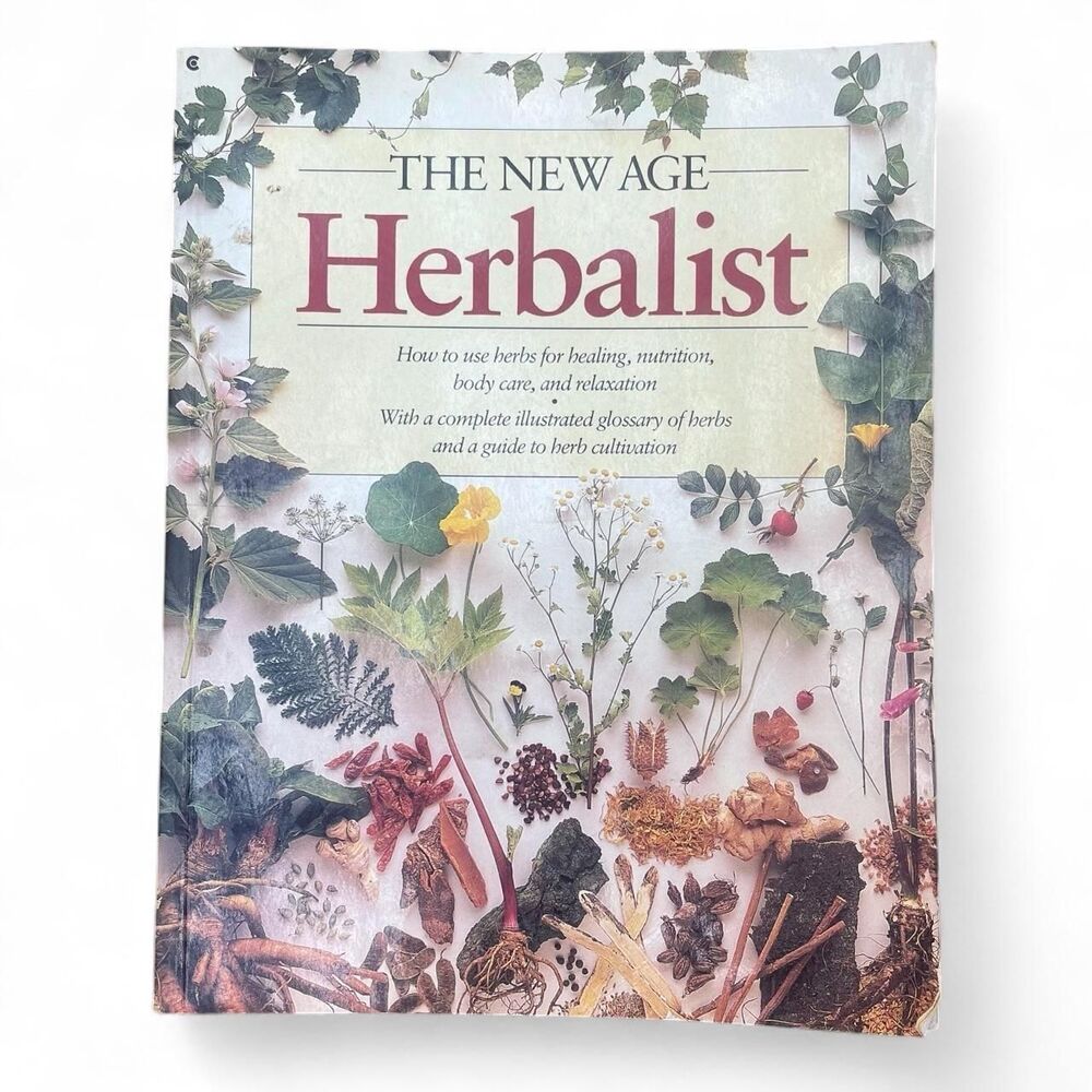 Herbal Remedy Book The New Age Herbalist Vintage